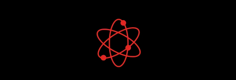 Imagem de um ícone com três círculos entrelaçando.