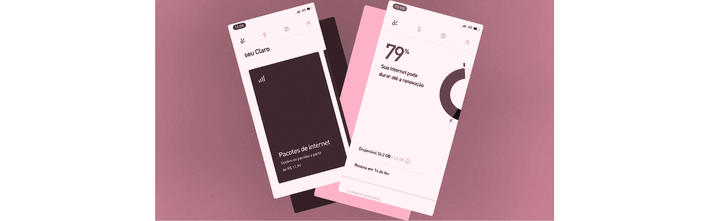 Novo aplicativo Minha Claro móvel foi o vencedor no projeto Inovação pelo Design 2020, da Fast Company.