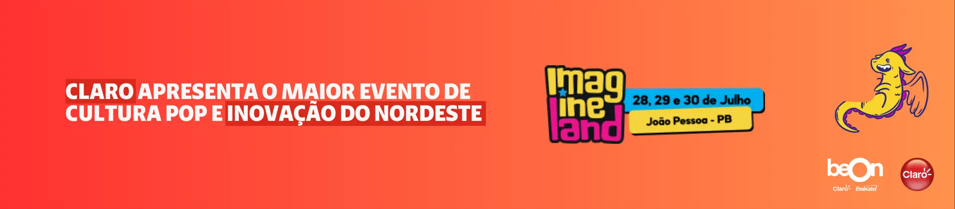 João Pessoa é palco da primeira edição do Imagineland, maior evento de cultura pop e inovação do Nordeste.