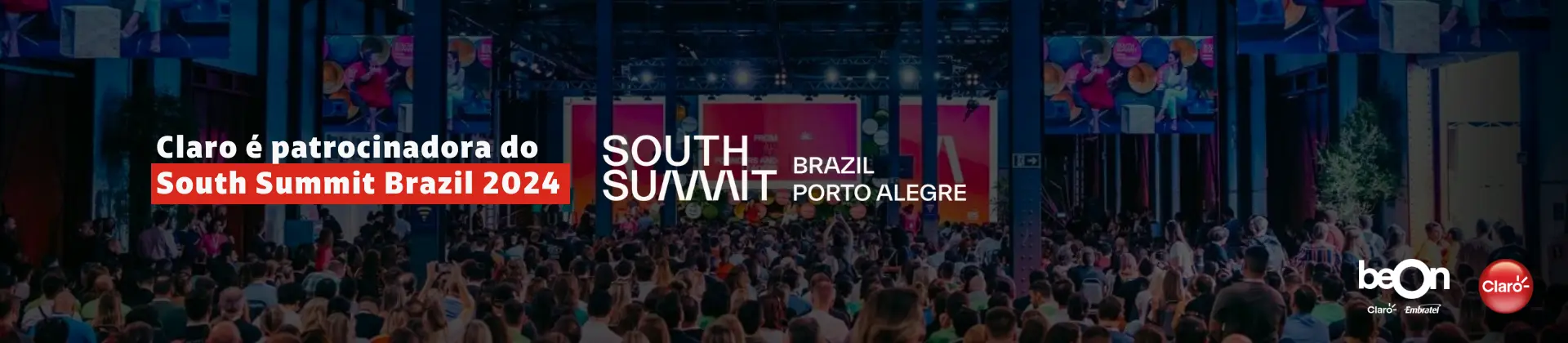 beOn Claro no South Summit 2024. beOn Claro no South Summit 2024.