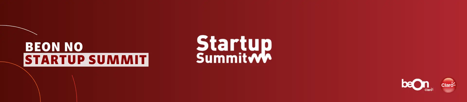 beOn Claro no Startup Summit beOn Claro no Startup Summit